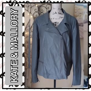 Kate & Mallory Gray Moto Jacket